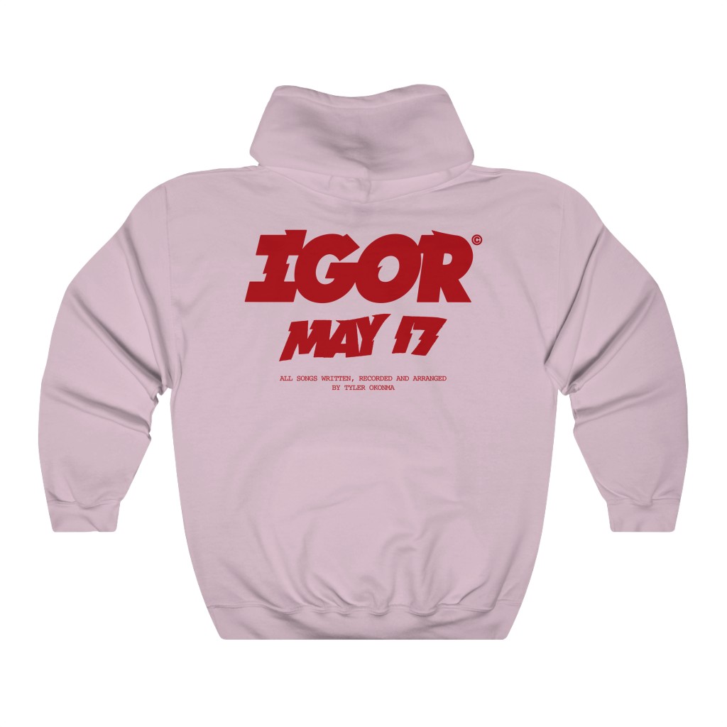 Tyler the Creator Igor Tour Hoodie Sweatshirt Size Large